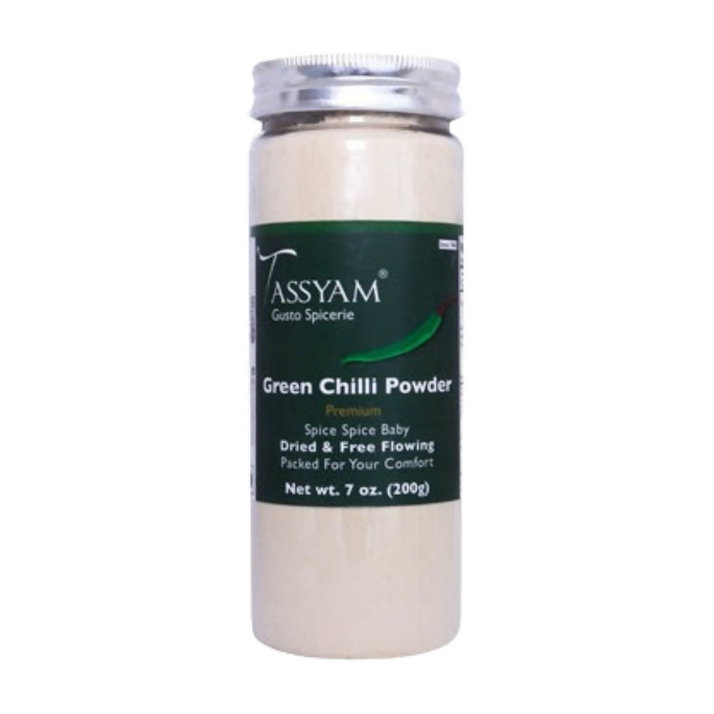 Tassyam Organics Green Chilli Powder - Safuron