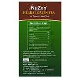 NuZen Herbal Green Tea Bags Nuzen
