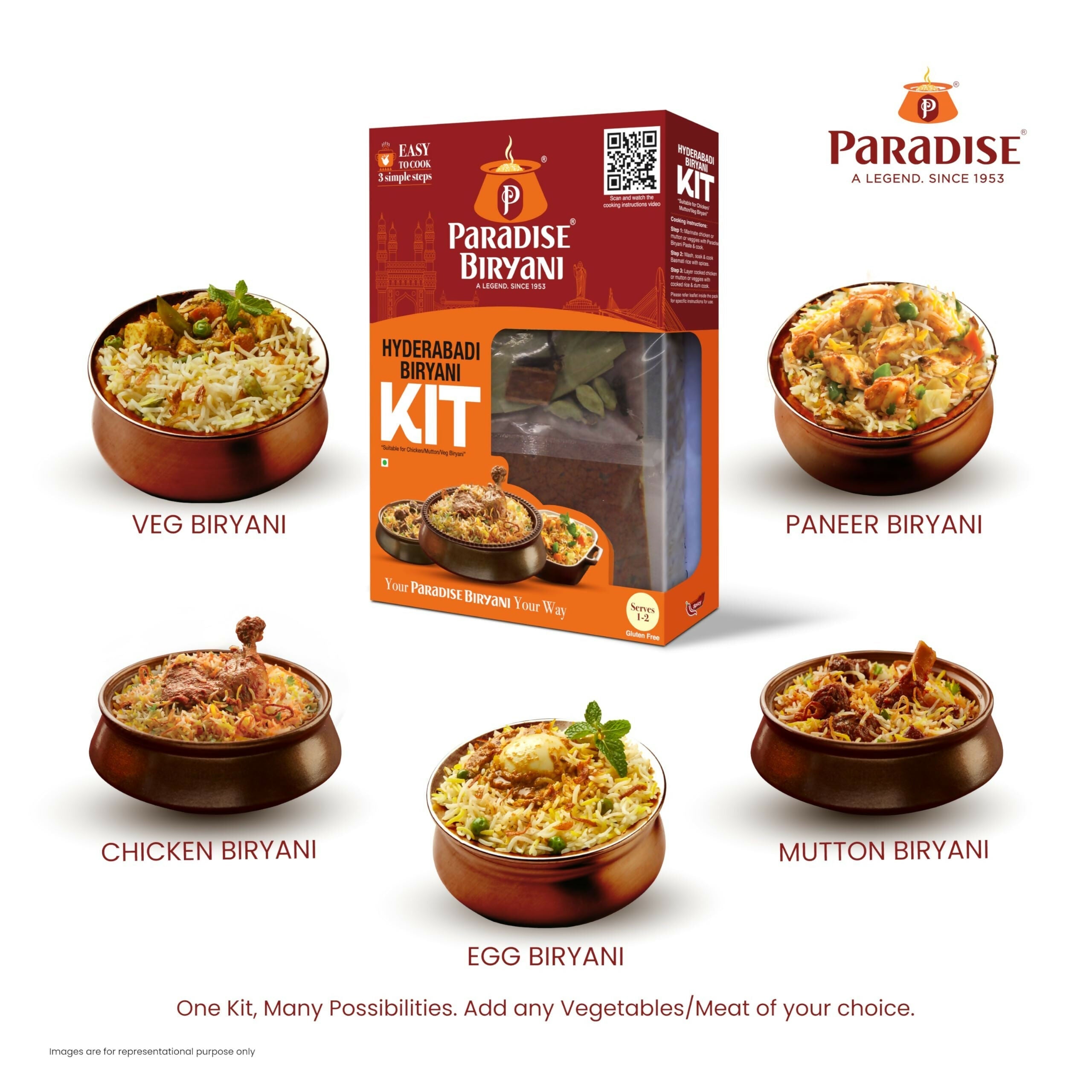 Paradise Hyderabadi Biryani Kit Paradise Biryani