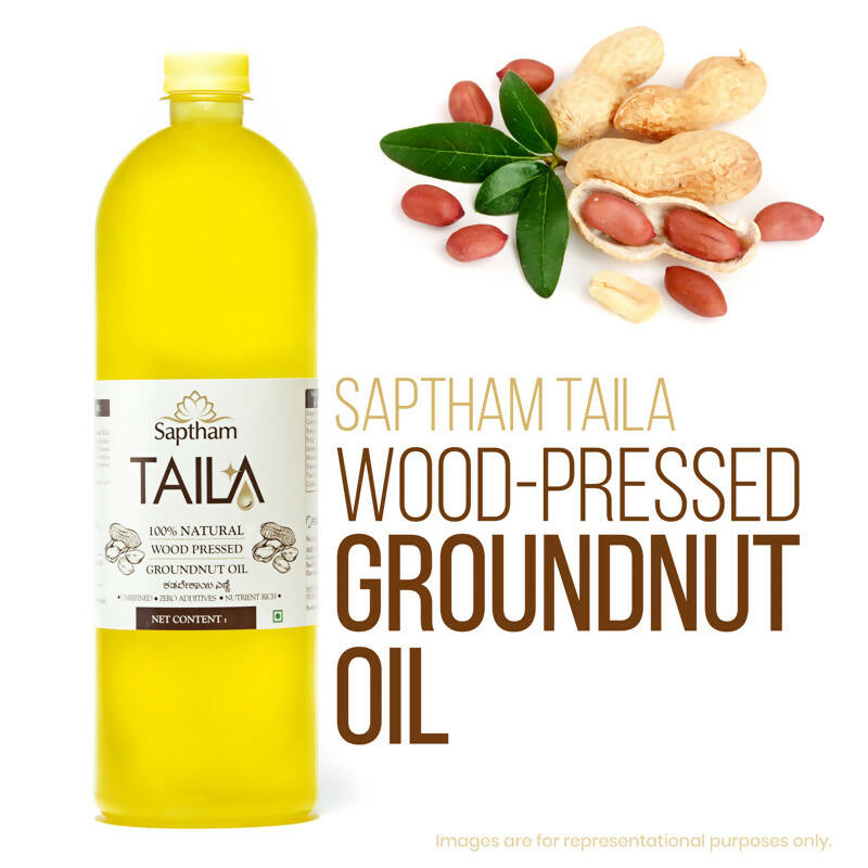 Saptham Taila Groundnut Oil Saptham