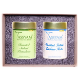Tassyam Organics Dry Fruit Set - Salted Cashew and Pistachios Tassyam Organics