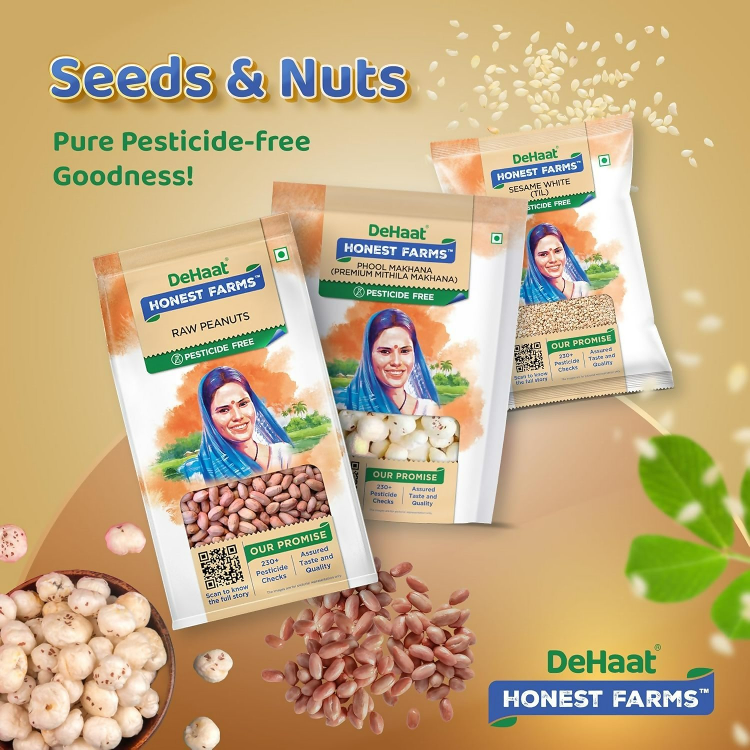 DeHaat Honest Farms Pesticide Free Cumin(Jeera) Whole DeHaat