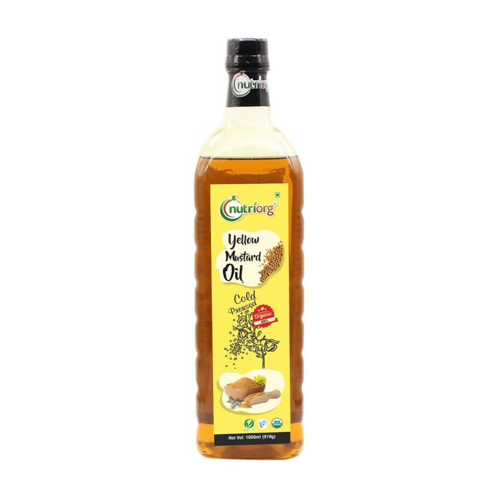 Nutriorg Organic Yellow Mustard Oil - Safuron