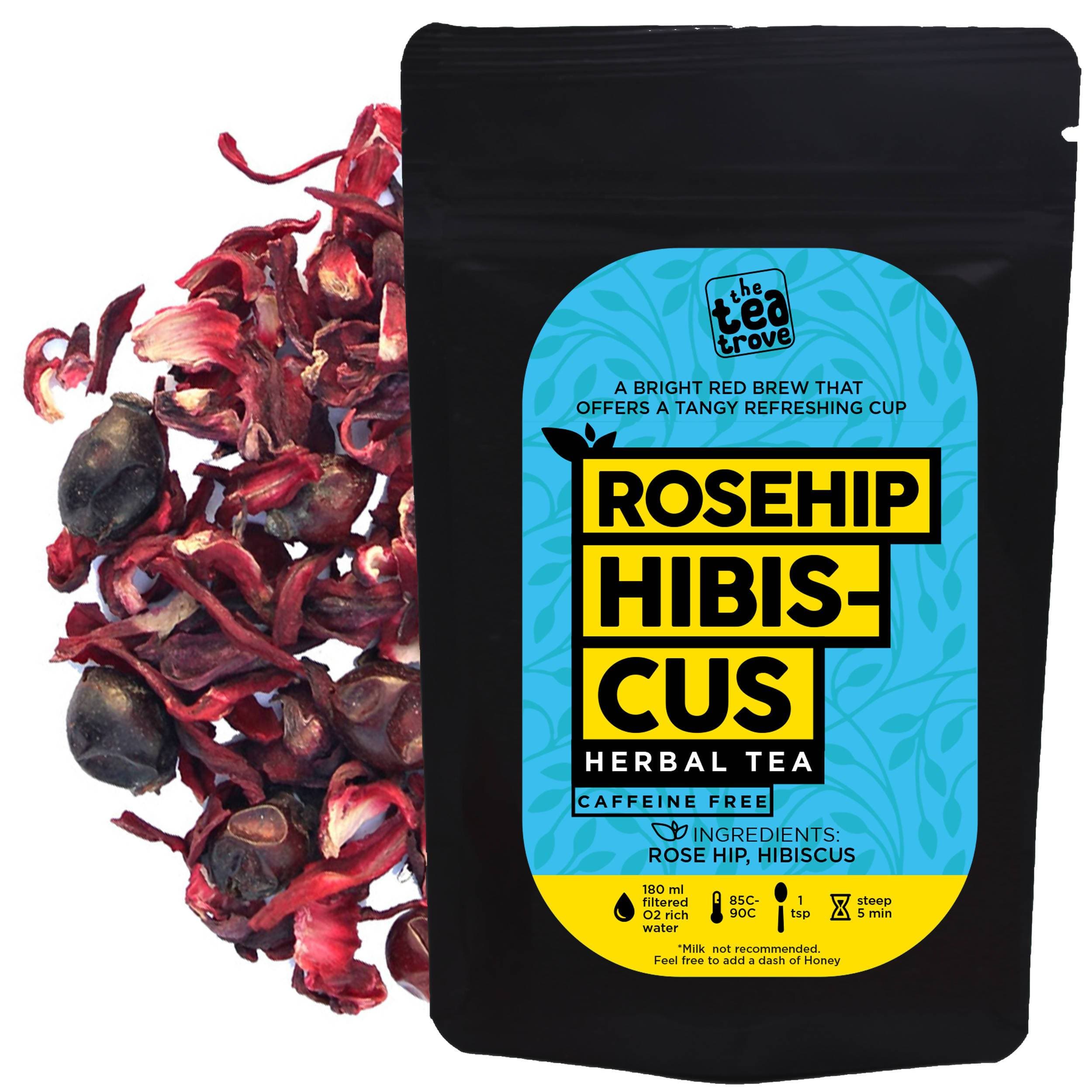 The Tea Trove - Rosehip Hibiscus Herbal Tea The Tea Trove