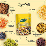 Happilo Premium Nuts & Dry Fruit Combo (Trail Mix, Nut Mix & Party Mix) Happilo