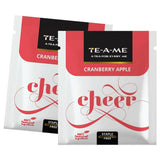 TE-A-ME Cranberry Apple Cheer Infusion Tea Bags TE-A-ME