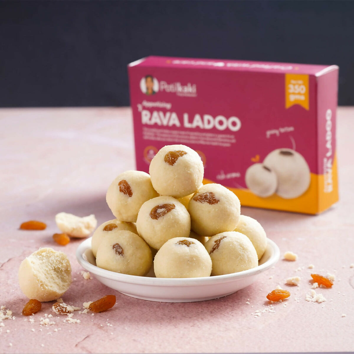 Patilkaki Rava Ladoo - Safuron