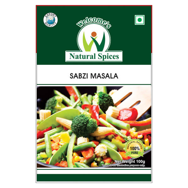 Welcome’s Natural Spices Sabzi Masala Powder - Safuron