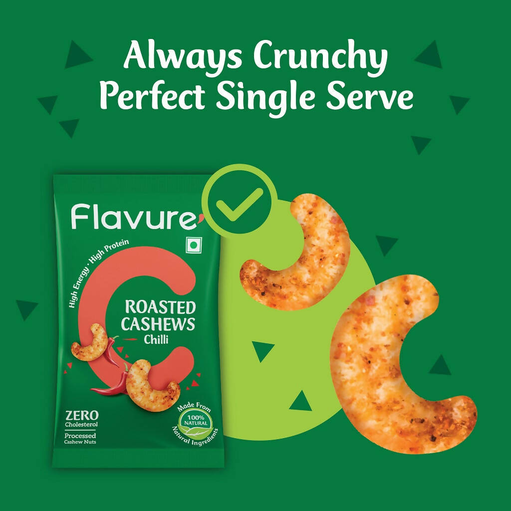 Flavure Roasted Cashew - Chilli Flavure