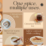 Organic Ayurvedistan Cassia Cinnamon Sticks Organic Ayurvedistan