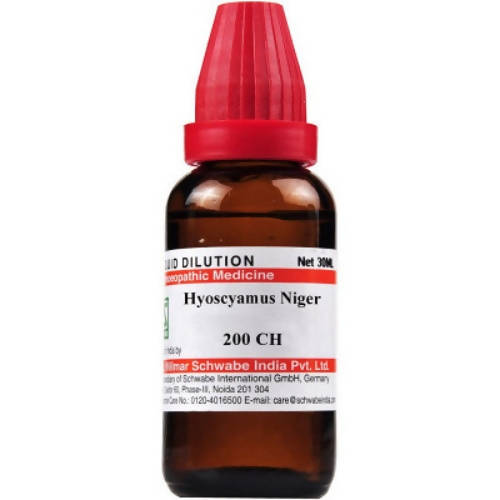 Dr. Willmar Schwabe India Hyoscyamus Niger Dilution - Safuron Naturals