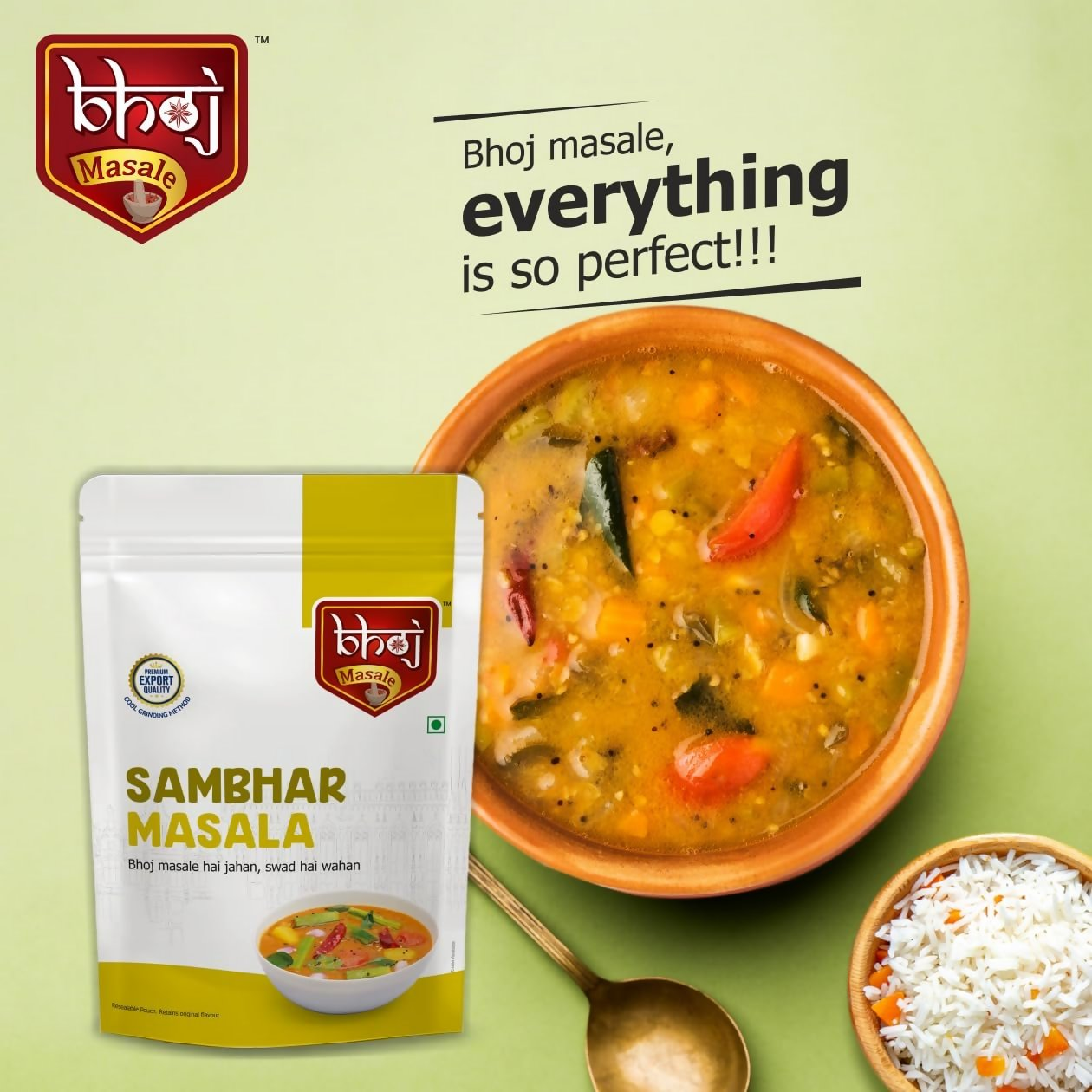 Bhoj Masale Sambhar Masala Bhoj Masale