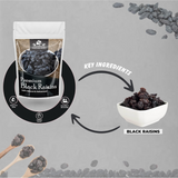 Nature Yard Black Raisins Seedless/kali kismis/kishmish dry fruit Nature Yard