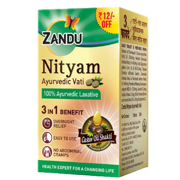 Zandu Nityam Tablets - safuroncart