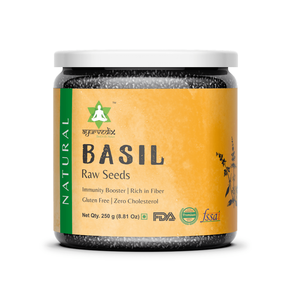 Ayurvedix Nutritious Basil Seeds - Safuron