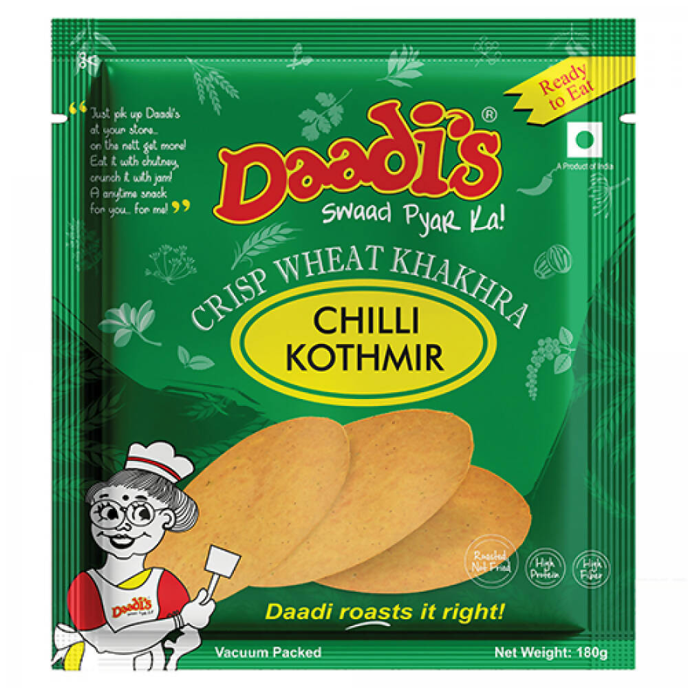 Daadi's Chilli Kothmir Khakhra - Safuron