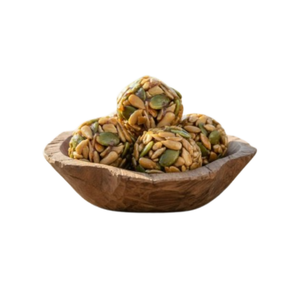 Sreshta Farms Healthy Seed Laddu – Muskmelon, Sunflower & Watermelon Blend Sreshta Farms