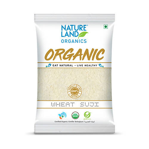 Nature Land Organics Wheat Suji - Safuron